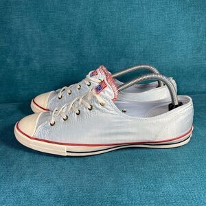 Size 10 - Women’s ConverseAll Star Low blue sneakers